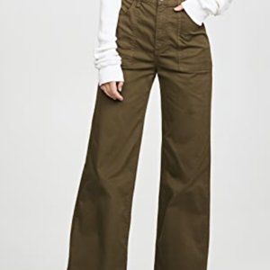 ISO : Veronica Beard Crosbie Olive high-waisted pants Size 26 / 27